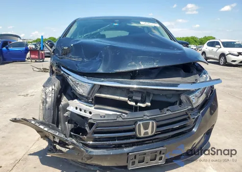 2021 Honda Odyssey Elite из США, поврежденный, VIN 5FNRL6H91MB006353